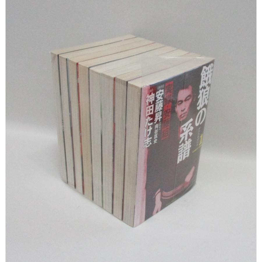 餓狼の系譜 実録・安藤組 全8巻 神田 たけ志 安藤 昇 全巻 セット 