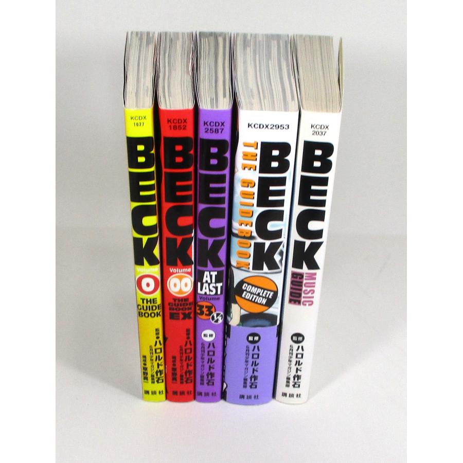 BECK 全巻 セット 全34巻+0巻+00巻+AT LAST+THE GUIDEBOOK+MUSIC GUIDE