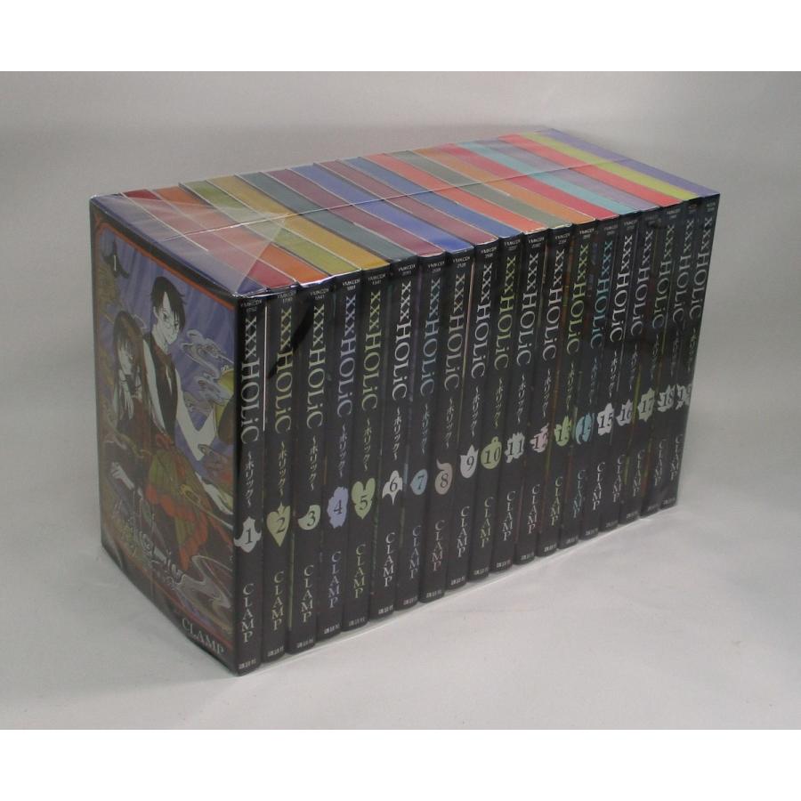 xxxHOLiC 1巻から19巻 CLAMP KCデラックス コミック 全巻、表紙