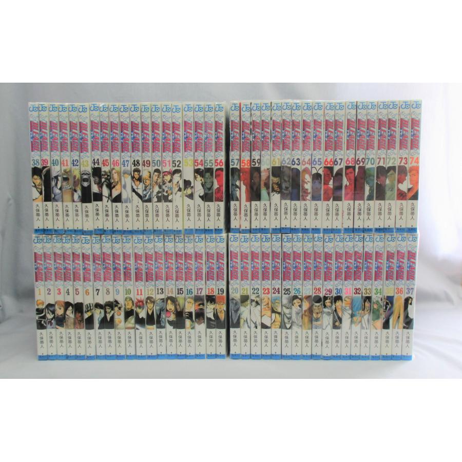 BLEACH ブリーチ 全巻 セット 全74巻 キャラクターブック1と2 全巻