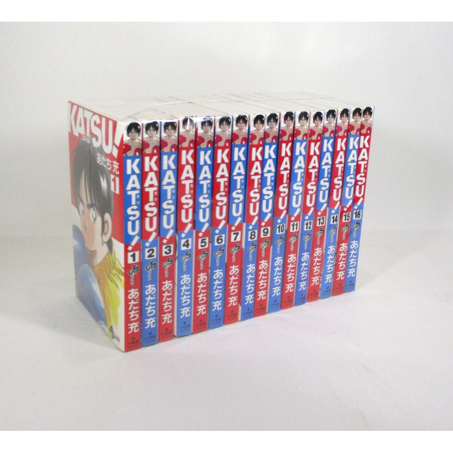 KATSU! 全16巻 あだち充 少年サンデーコミックス 全巻、表紙アルコール
