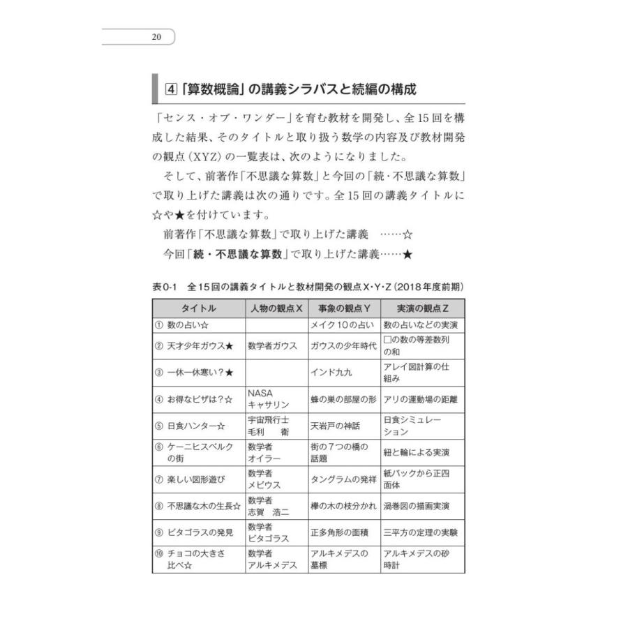 続・不思議な算数　センス・オブ・ワンダーと算数数学／小西豊文 |  | 17
