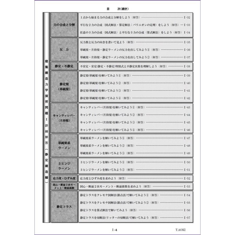 建築構造力学演習問題I（静定構構造編）／青木 敬 |  | 02