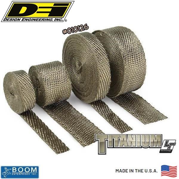 DEi 正規品 EXHAUST WRAP TITANIUM/エキゾーストラップ チタニウム