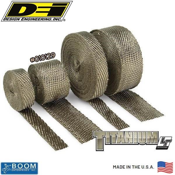 DEi 正規品 EXHAUST WRAP TITANIUM/エキゾーストラップ チタニウム