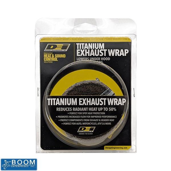 DEi 正規品 EXHAUST WRAP TITANIUM/エキゾーストラップ チタニウム