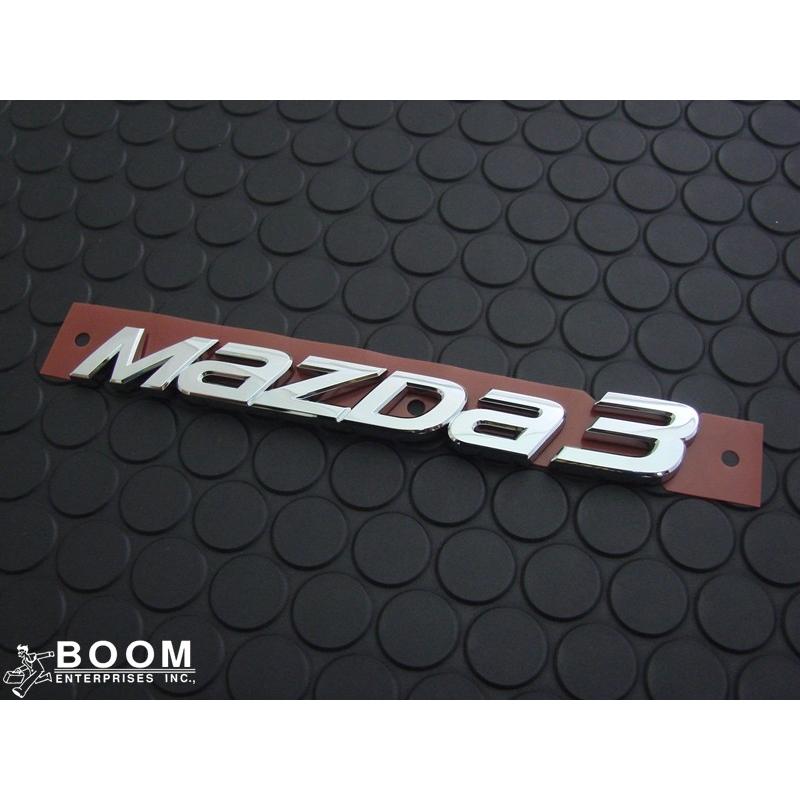 輸出仕様パーツ MAZDA 3 エンブレム マツダ アクセラセダン BM系
