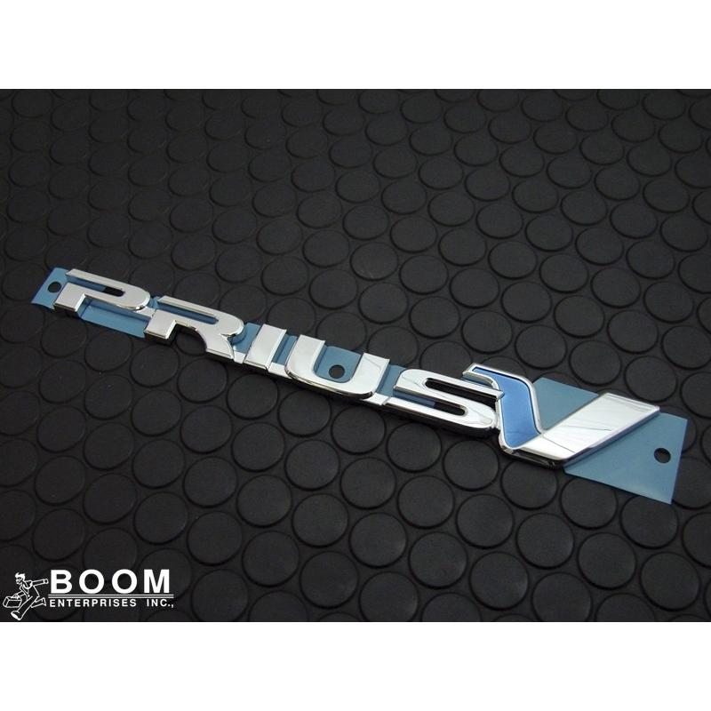 塗装品　40系プリウスα ツヤありフルブラック仕様　エンブレム　6点セット 塗装品 40系プリウスα ツヤありフルブラック仕様 エンブレム 6点