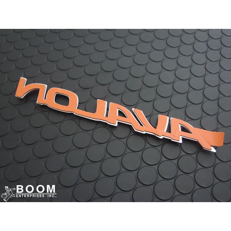 輸出仕様パーツ リア AVALON エンブレム トヨタ プロナード 20系 