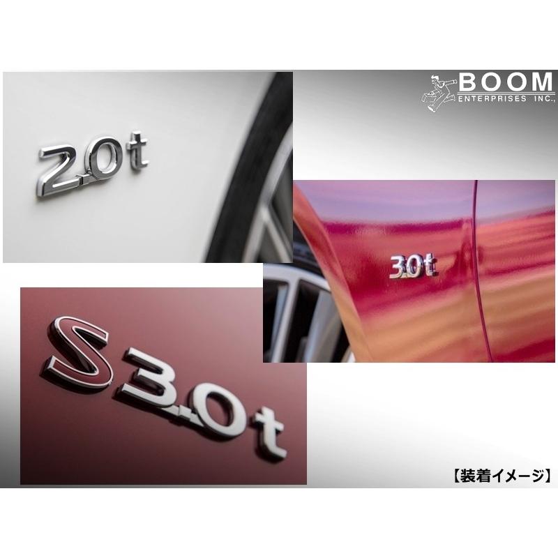 輸出仕様パーツ サイド 2.0t エンブレム ニッサン スカイライン V37系の画像