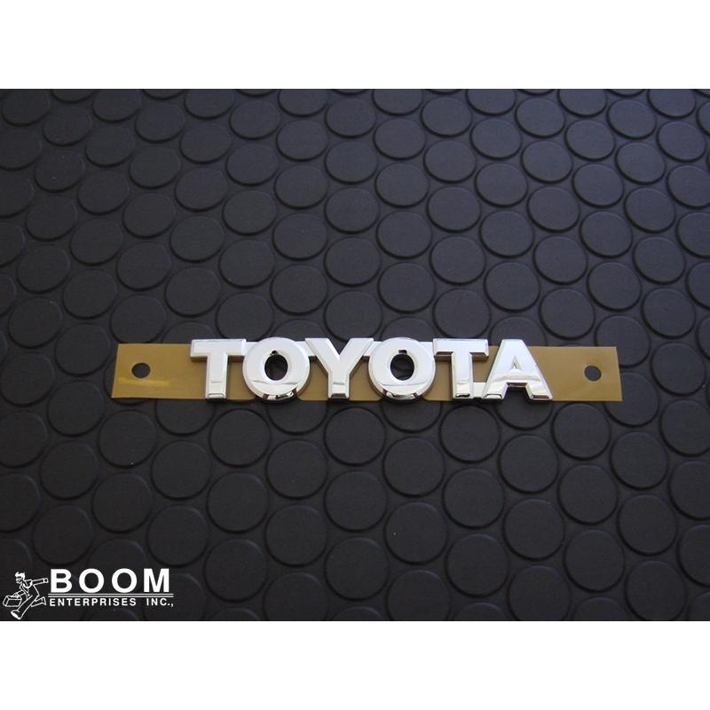 輸出仕様パーツ リア TOYOTA エンブレム トヨタ ハイエース/レジアス
