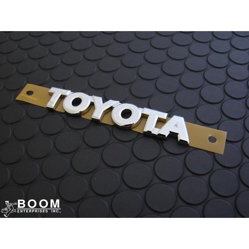 トヨタ ハイエース TOYOTAロゴ エンブレム 輸出仕様パーツ リア TOYOTA エンブレム トヨタ ハイエース/レジアス