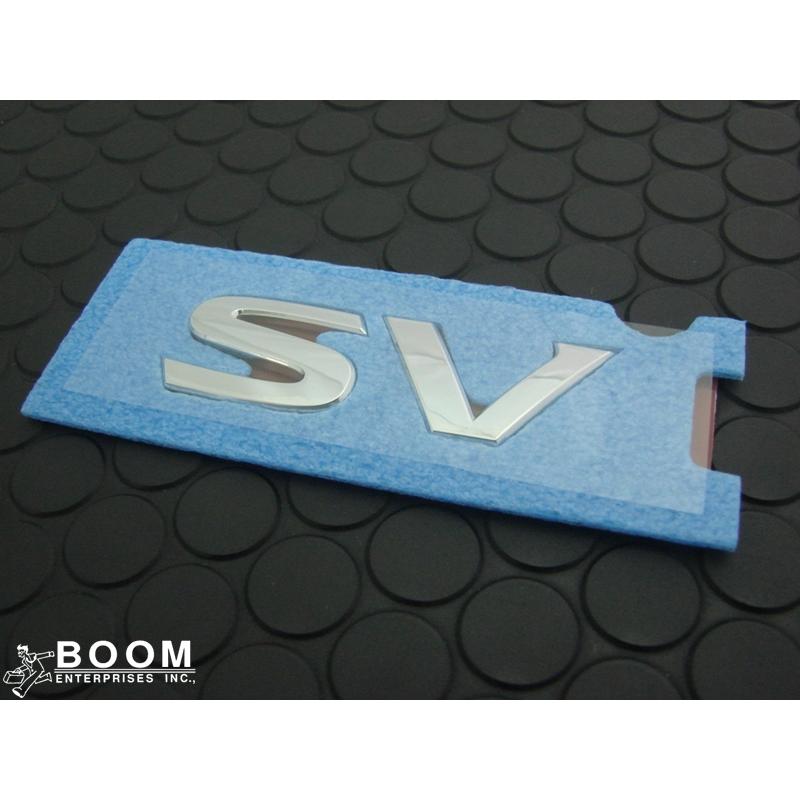 輸出仕様パーツ SV エンブレム ニッサン ノート E12系 : BOOM 