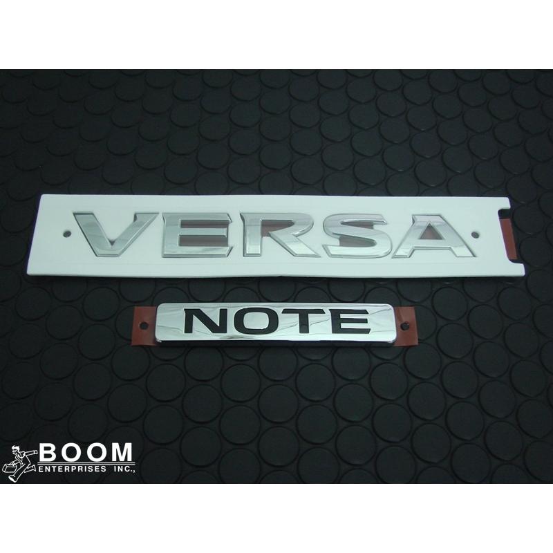 輸出仕様パーツ VERSA NOTE エンブレム ニッサン ノート E12系 : BOOM 