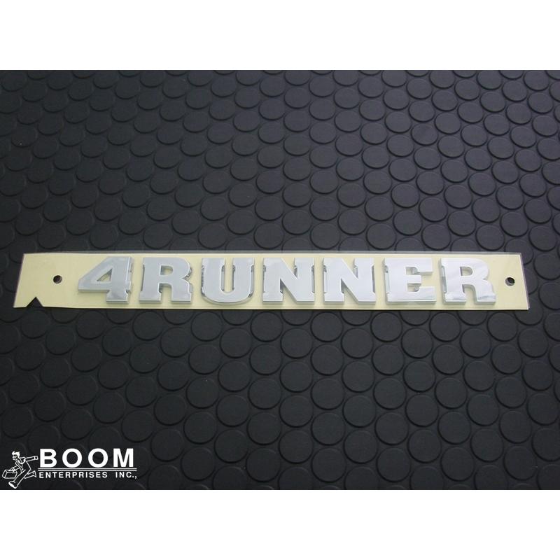 輸出仕様パーツ 4RUNNER エンブレム トヨタ ハイラックスサーフ 215系