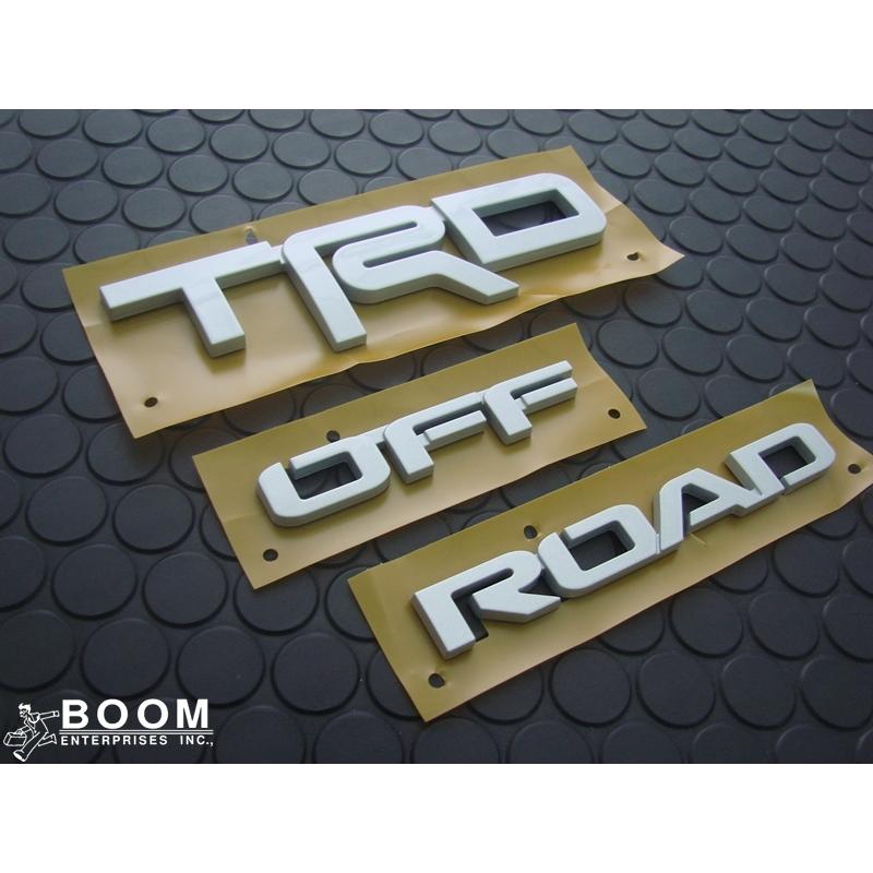 輸出仕様パーツ TRD OFF ROAD エンブレム トヨタ 2017-2020 4RUNNER｜boom-enterprises-inc｜03