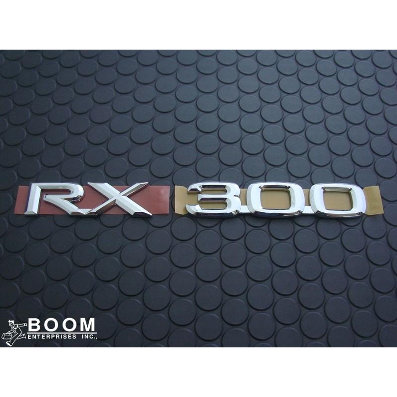 輸出仕様パーツ リア RX300 エンブレム トヨタ ハリアー 10系