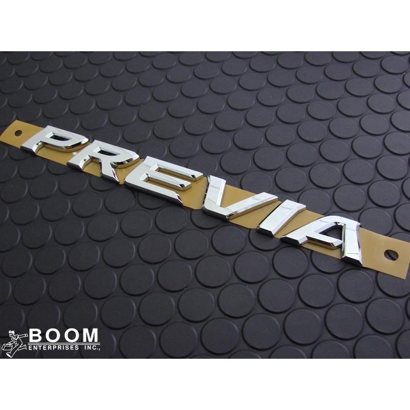 輸出仕様パーツ リア PREVIA エンブレム トヨタ エスティマ 50系