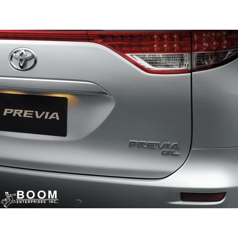 輸出仕様パーツ リア PREVIA エンブレム トヨタ エスティマ 50系