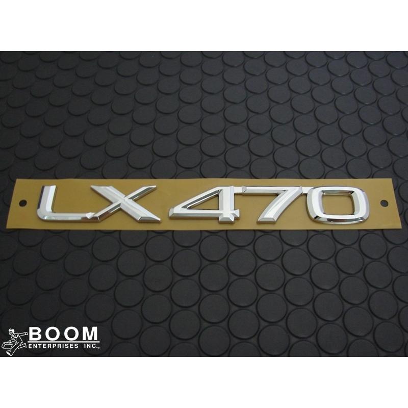 輸出仕様パーツ リア LX470 エンブレム トヨタ ランドクルーザー