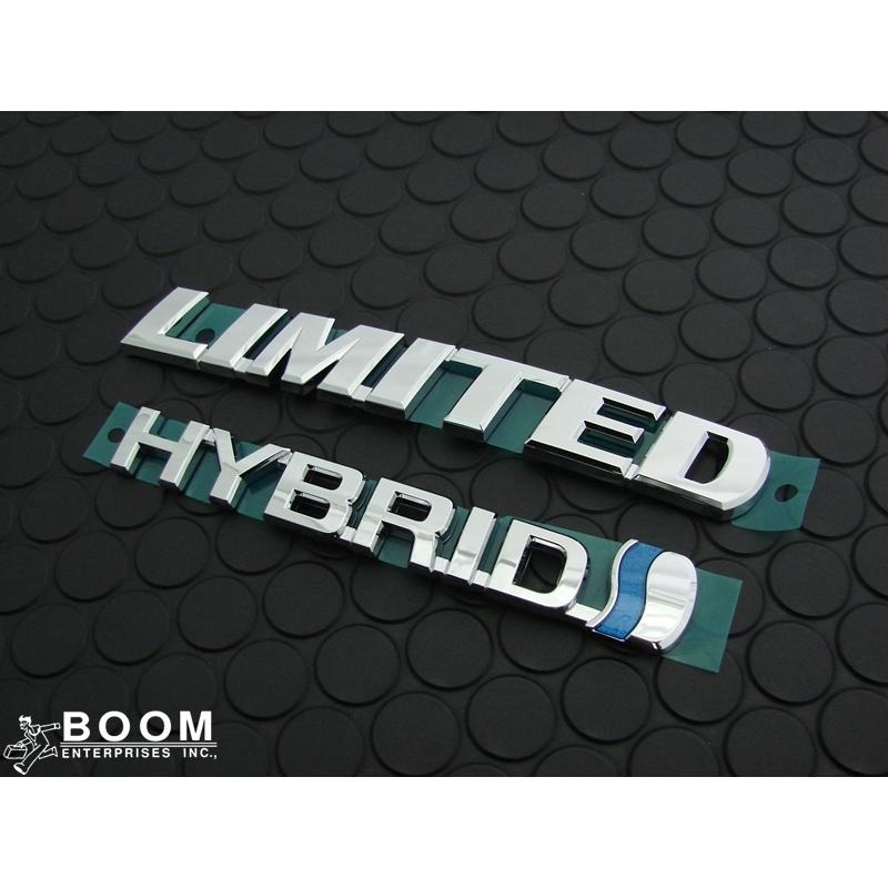 輸出仕様パーツ リア LIMITED HYBRID エンブレム トヨタ ハリアー
