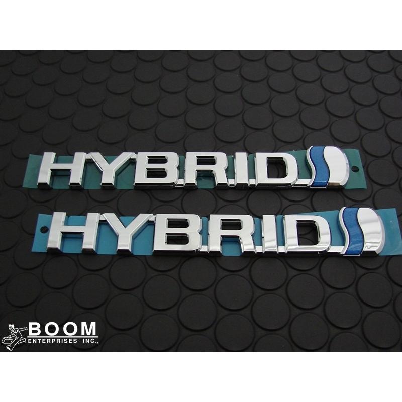 80ハリアー 輸出仕様パーツ サイド HYBRID エンブレム トヨタ ハリアー