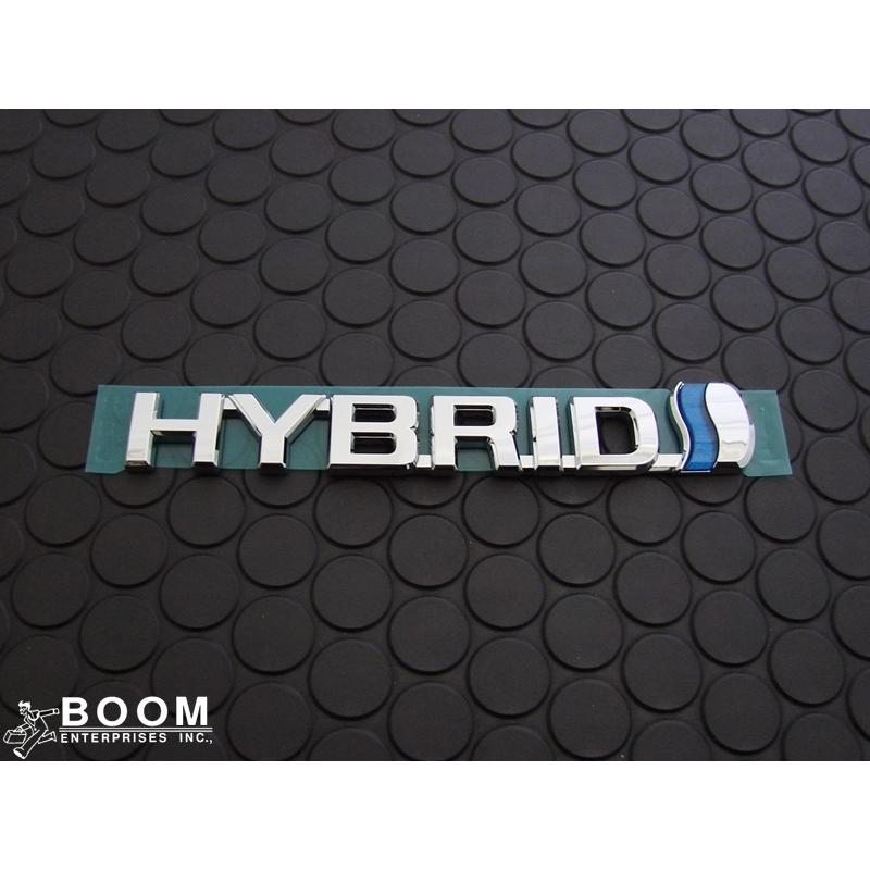 輸出仕様パーツ HYBRID エンブレム トヨタ プリウス 前期 50系 : BOOM 