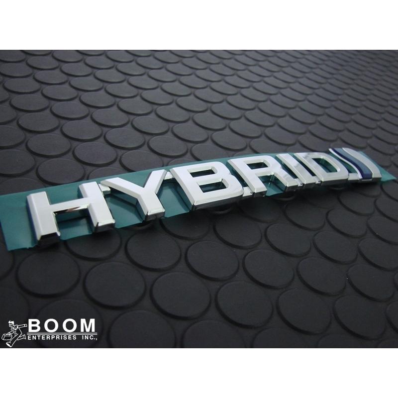 輸出仕様パーツ HYBRID エンブレム トヨタ カローラ ハイブリッド