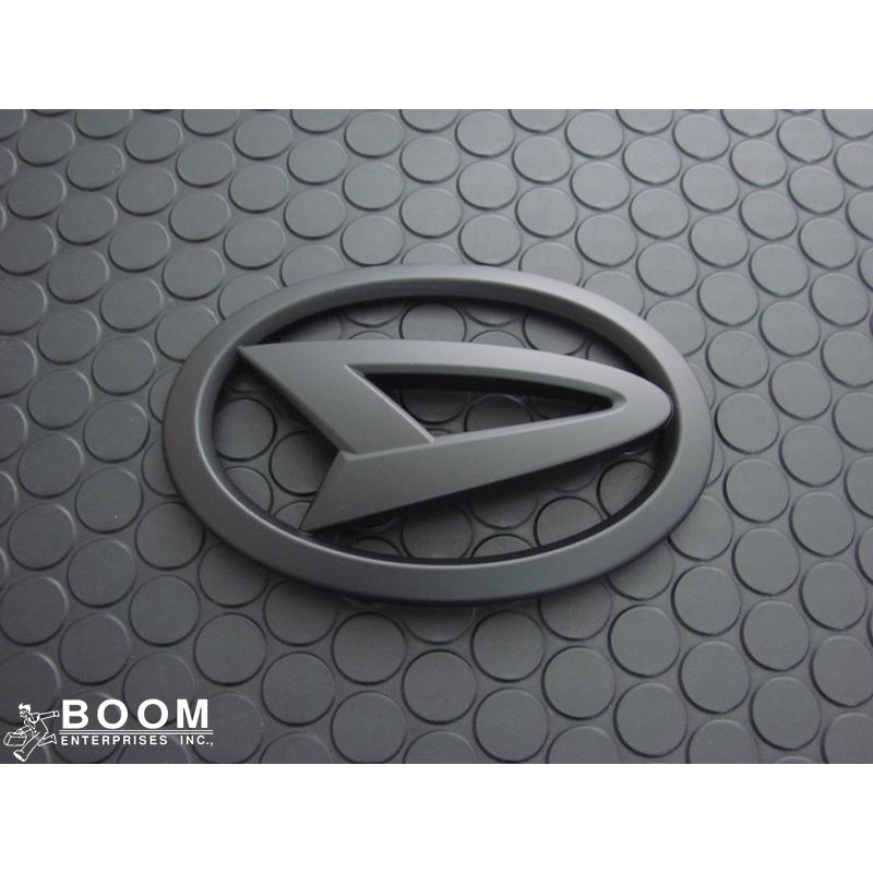 HB SPORTS エッチビースポーツ フロント D エンブレム（マットブラック