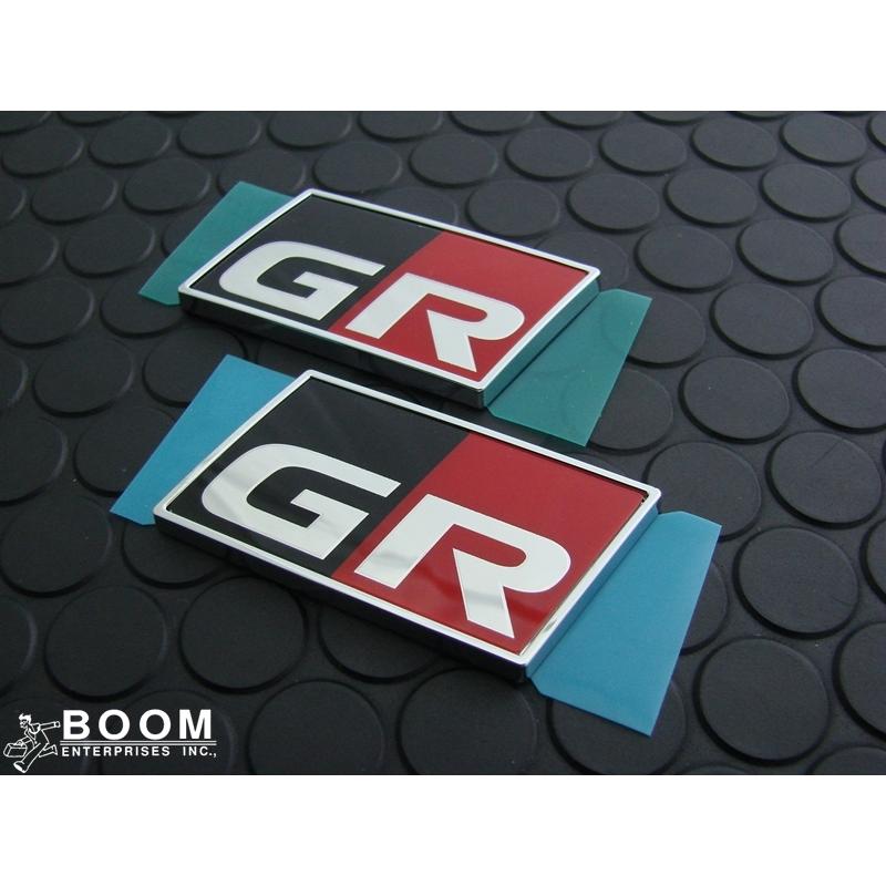 トヨタ純正パーツ GR サイドエンブレム 左右セット : BOOM ENTERPRISES