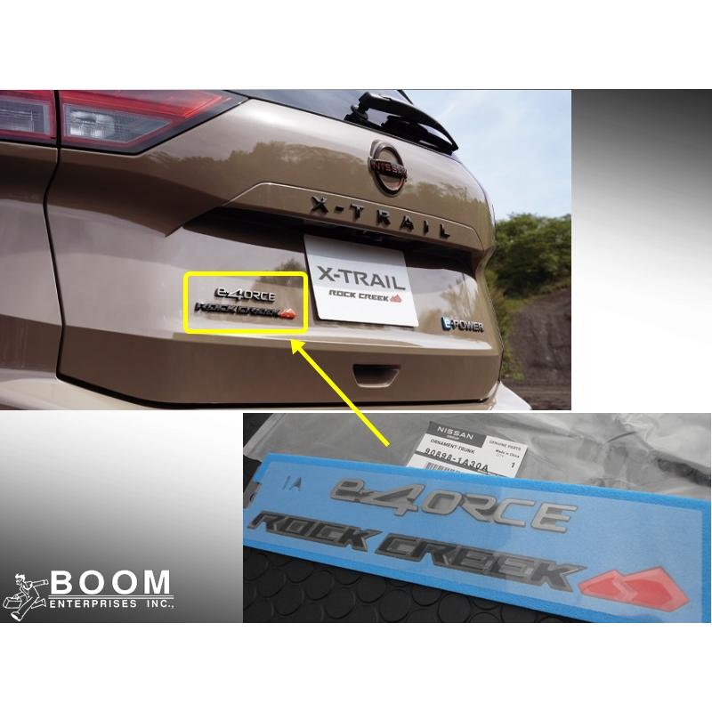 ニッサン 日産純正パーツ e-4ROCE ROCK CREEK エンブレム 品番:90898