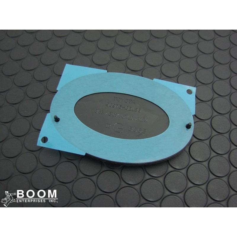 トヨタ純正パーツ GR/GRスポーツ トヨタマーク エンブレム サイズ(約):110mm x 75mmの画像