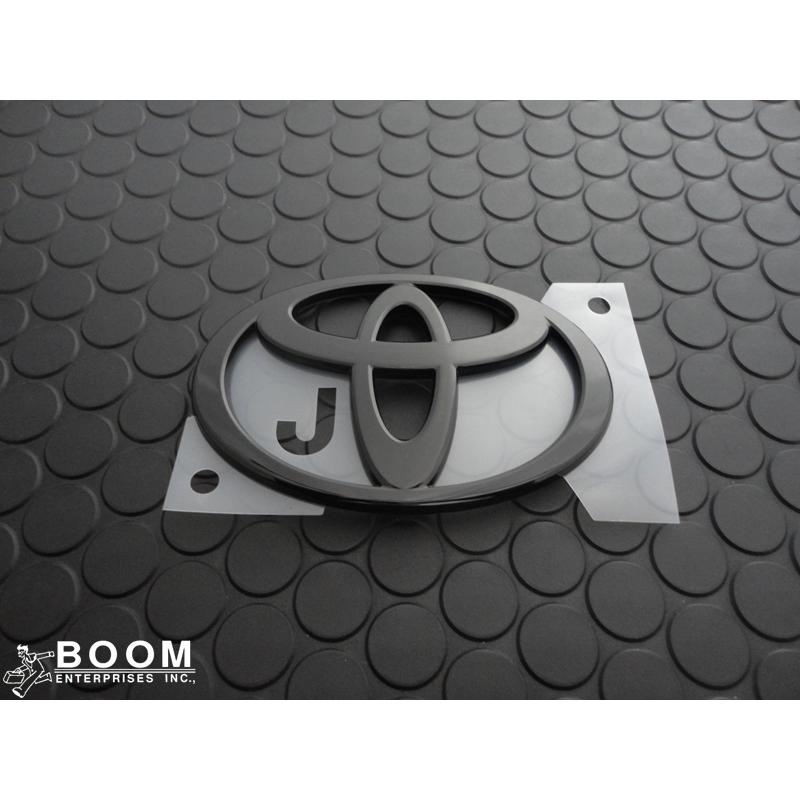 トヨタ純正パーツ フロント トヨタマーク ブラック（艶あり）RAV4