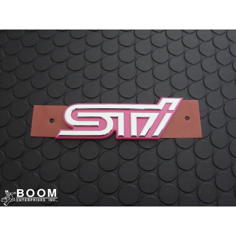 スバル純正パーツ STI エンブレム 品番:93073FE580 : BOOM ENTERPRISES 