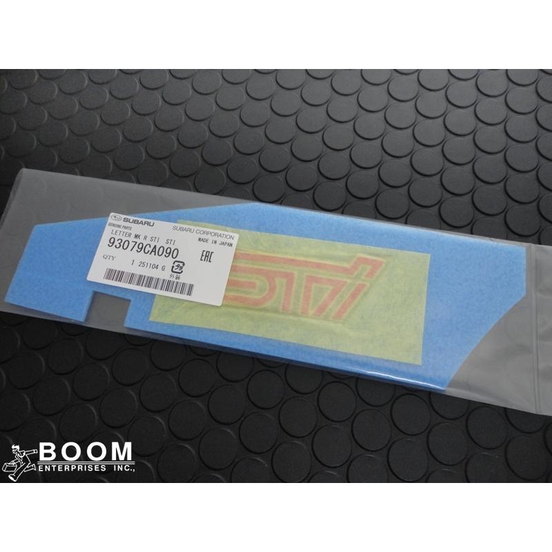 専用ページ⋈*。゜ スバル純正パーツ STI エンブレム 品番:93079CA090 : BOOM ENTERPRISES