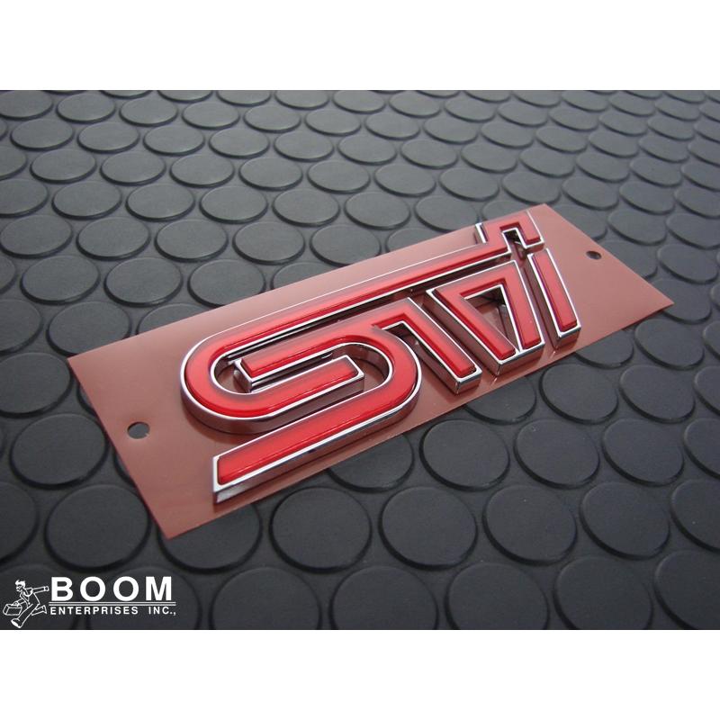 スバル純正パーツ STI エンブレム 品番:93079VA040 : BOOM ENTERPRISES