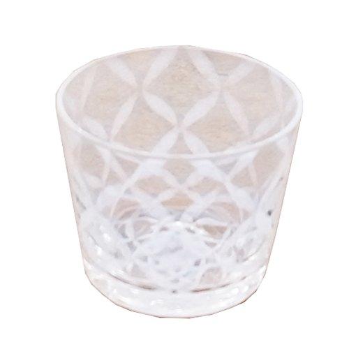 廣田硝子 グラス 大正浪漫硝子 格子 200ml TR-76