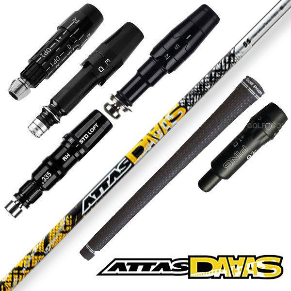 ATTAS DAAAS スリーブ・グリップ付シャフト USTマミヤ テーラーメイド