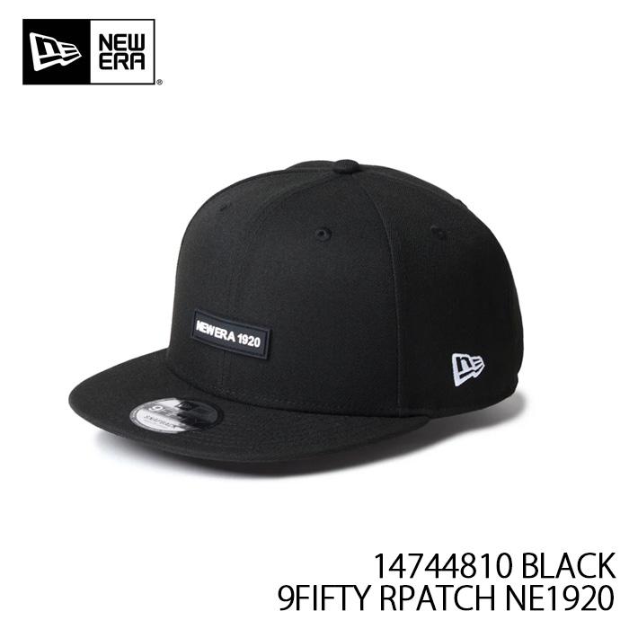 NEW ERA（ニューエラ） NEW ERA 9FIFTY RPATCH NE1920 BLACK キャップ