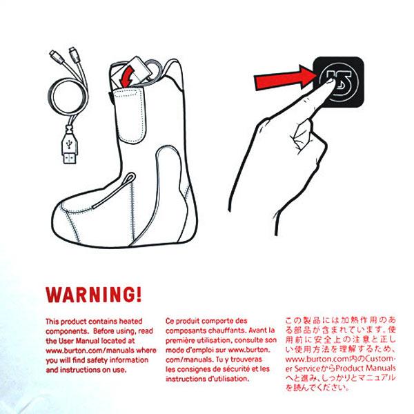 1617 バートン トースターライナー ブーツインナー BURTON WOMENS TOASTER LINER 23.525.5cm