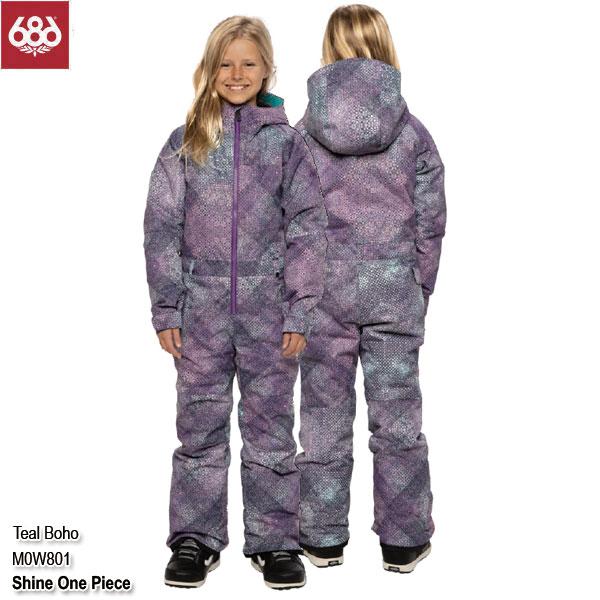 シックスエイトシックス キッズ ウェア ワンピース つなぎ 全身 スーツ スノーウェア 21 686 Shine One Piece Teal Boho 日本正規品 21 686 M0w801 Boom Sports Ec店 通販 Yahoo ショッピング