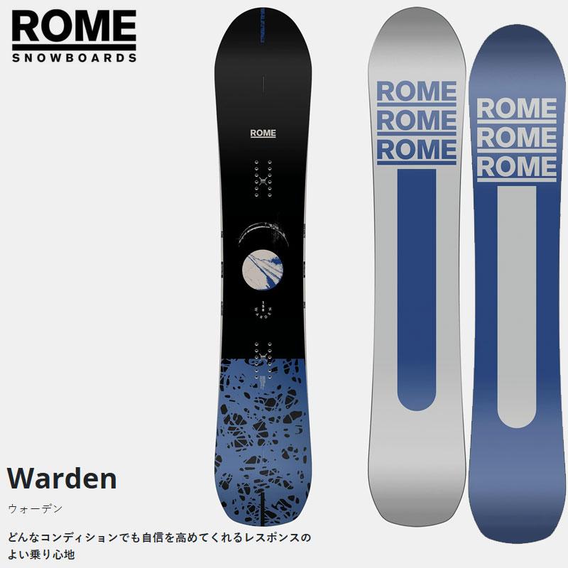 ROME SDS スノーボード 板 24-25 ローム ウォーデン ROME Warden 152