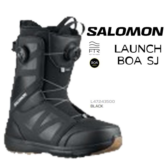 サロモン スノーボード ブーツ 23-24 SALOMON LAUNCH BOA SJ BOA ラウンチ ローンチ ボア L47243500 2024 日本正規品｜boomsports-ec｜02