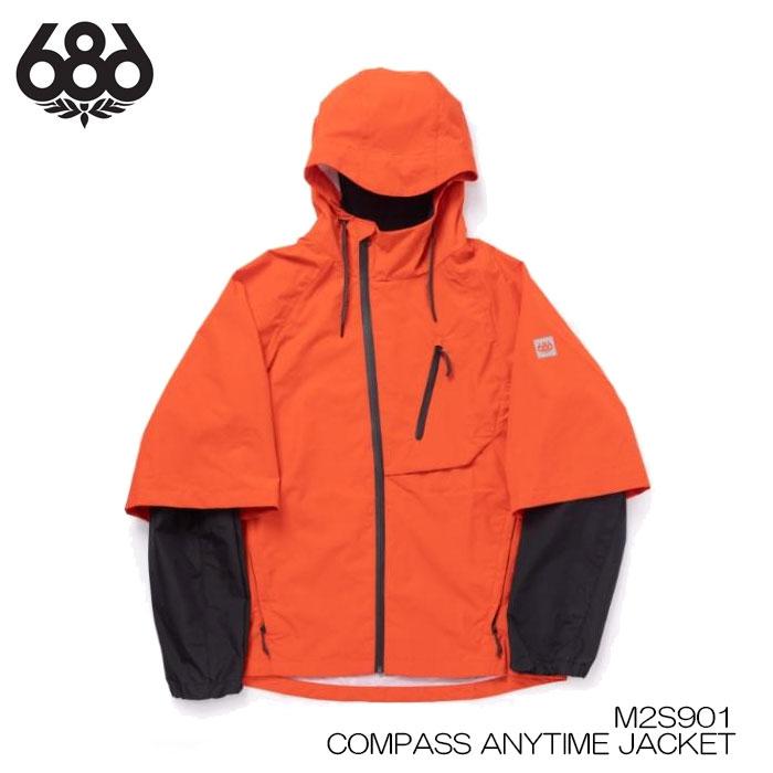 686 スノーボード　ウェア COMPASS ANYTIME JACKET 686（シックスエイトシックス） ジャケット ロクハチ COMPASS ANYTIME