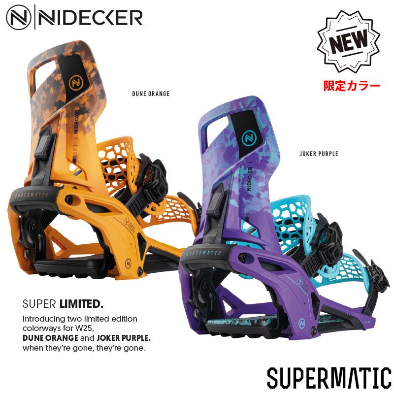 NIDECKER スノーボード ビンディング 金具 24-25 ナイデッカー NIDECKER スノーボード ビンディング 金具 24-25 ナイデッカー