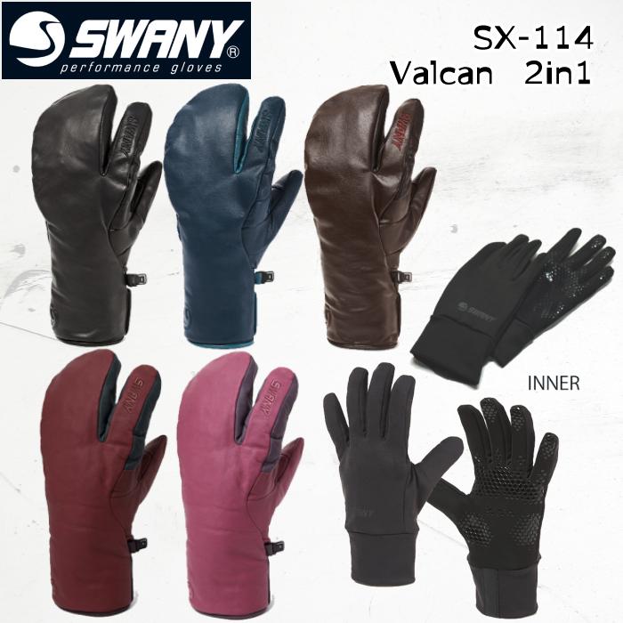 グローブ 手袋 メンズ スノーボード スキー 24-25 スワニー バルカン