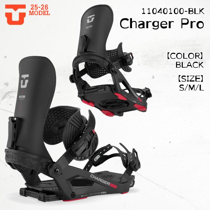 UNION CHARGERスノーボードバインディング ブラック 収納ケース付き UNION CHARGERスノーボードバインディング ブラック 収納ケース付き
