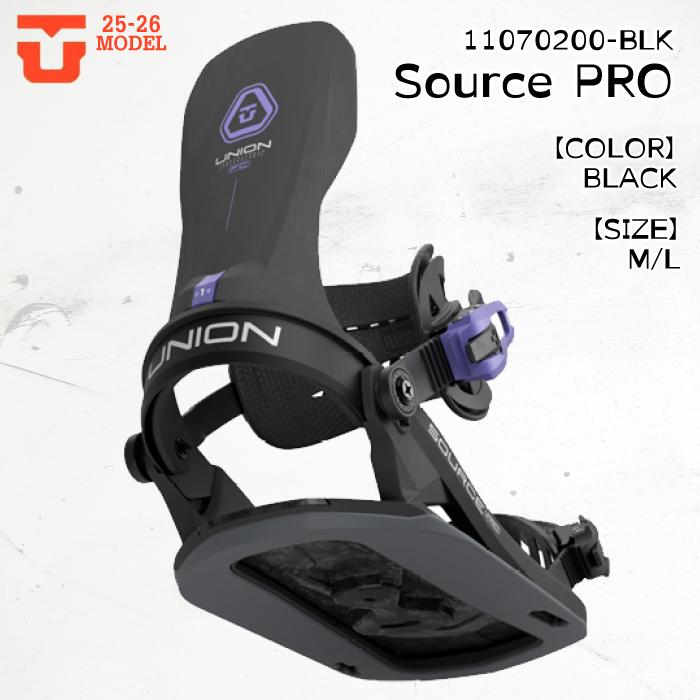 UNION BINDING 25-26 ユニオン ソース プロ ビンディング スノーボード