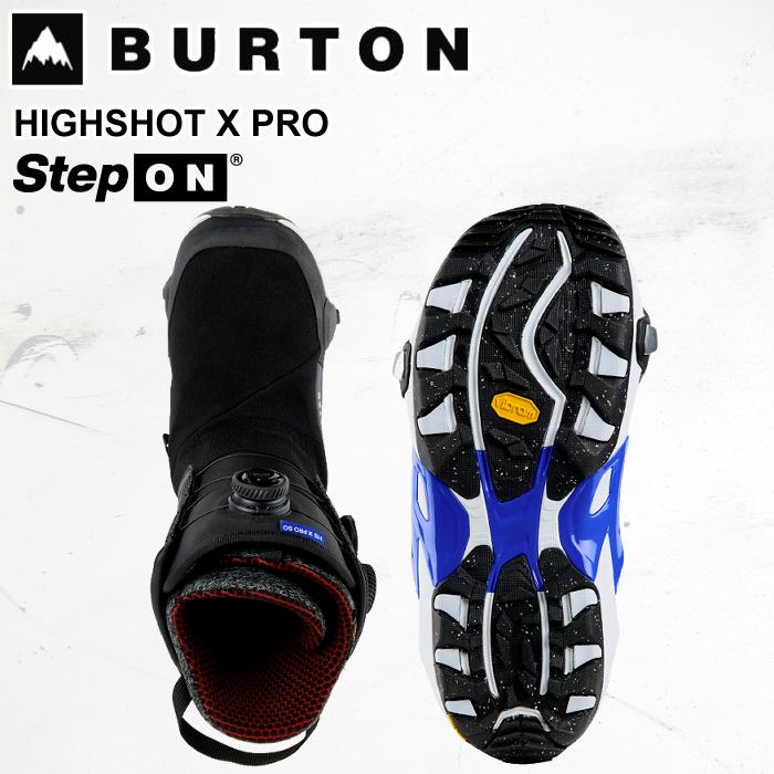 Burton high shot X Pro Step On ワイド 27.5 Burton Highshot X Pro Step On Wide Snowboard Boots 2026 | evo