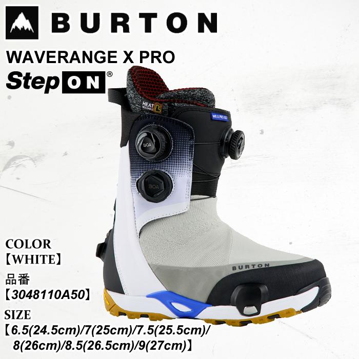 スノーブーツ バートン Burton WAVERANGE X PRO STEP ON ウェイブレンジ エックス プロ ステップオン 25-26 3048110A50 ワイド レディース 日本正規品